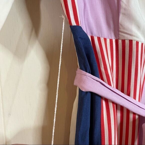 ModCloth + Collectif Keiko Sunset Stripes Jumpsuit - Picture 3 of 8